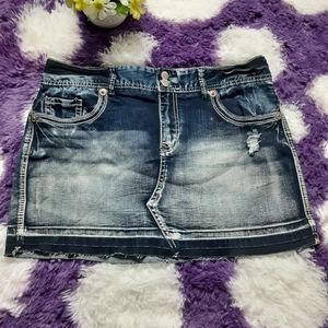 Vanity Premium Collection Denim Jean Skirt Size 30